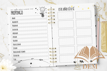 Agenda Diaria 2026 "El Principito" Personalizada - Diseño Exclusivo y Tapa Dura - ImpresionesDEM