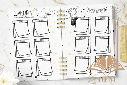 Agenda Diaria 2026 "El Principito" Personalizada - Diseño Exclusivo y Tapa Dura - ImpresionesDEM